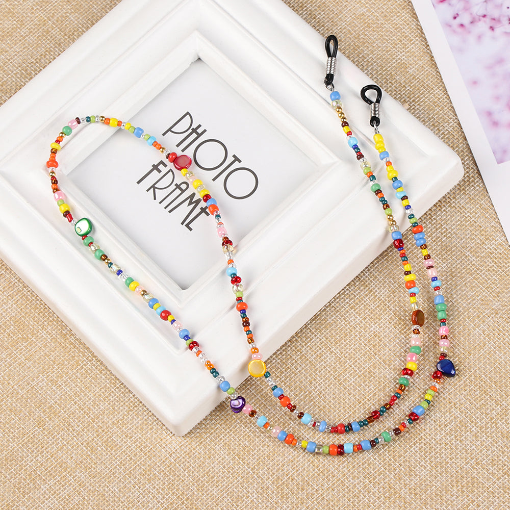 Glasses Chain Retro Beads