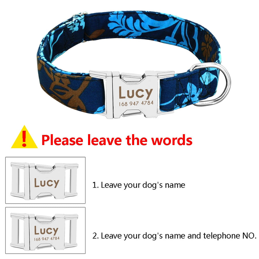 Dog Collar Personalized