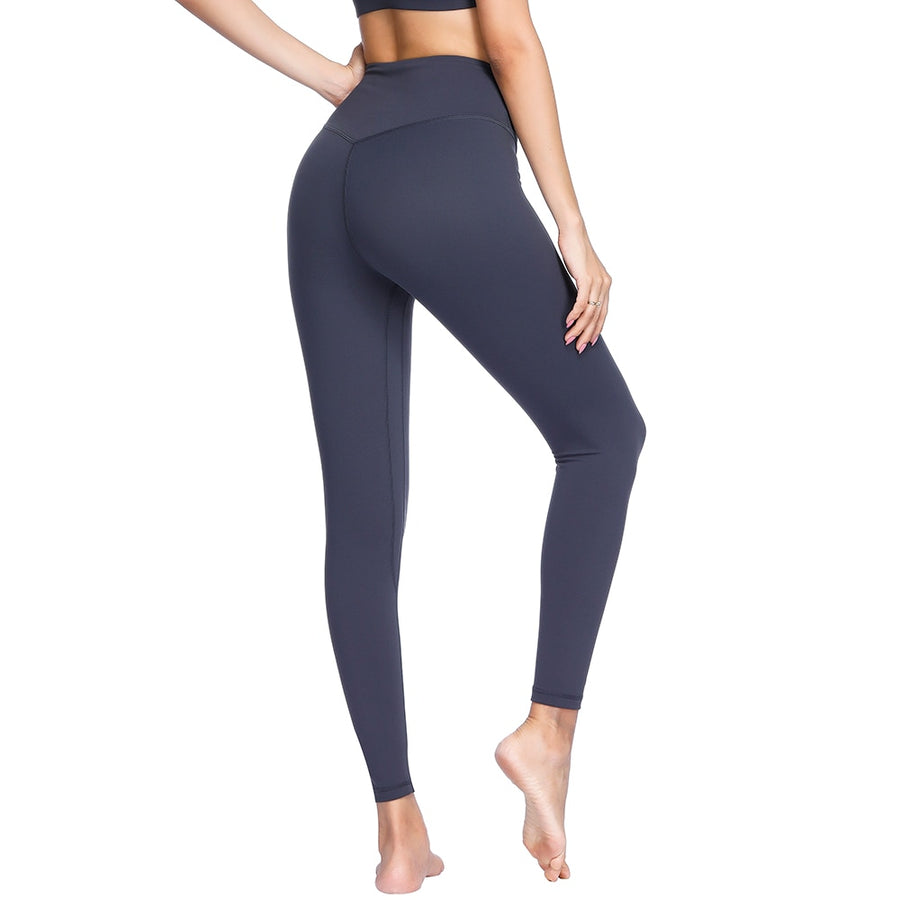 Yoga Pants Solid High Waist