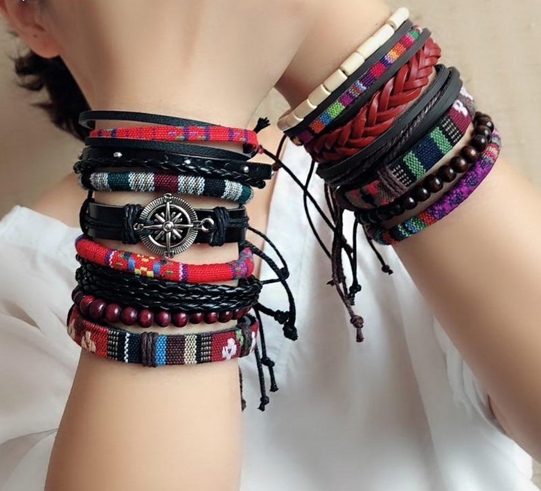 Bohemian Multi Strand Bracelet