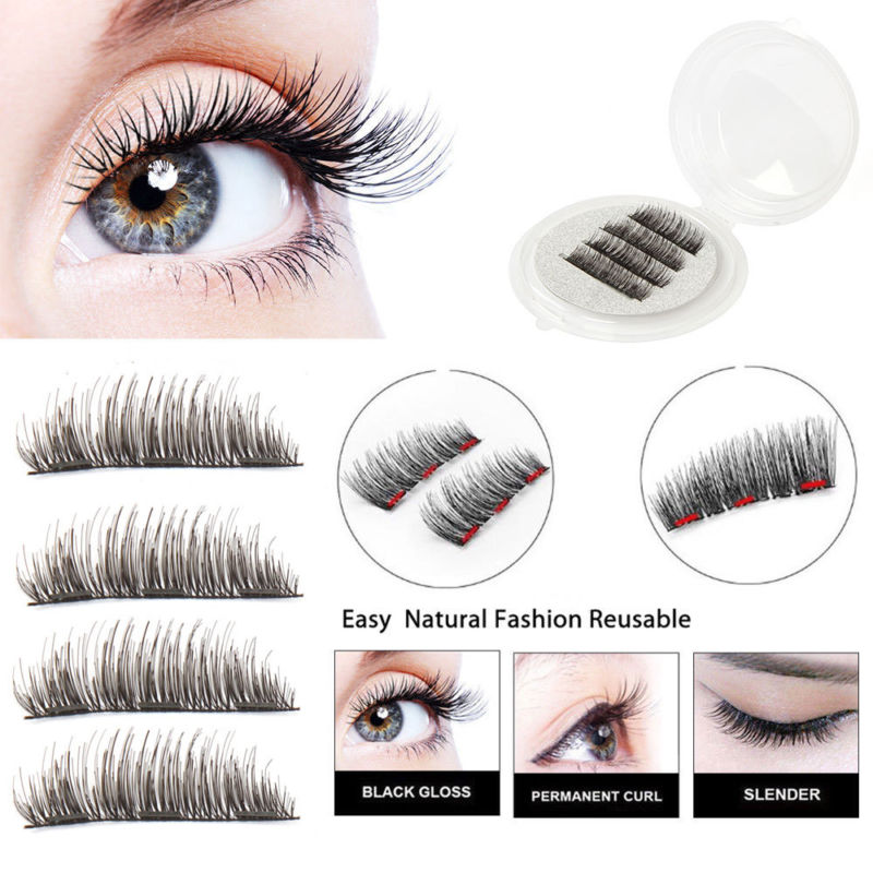 Triple Magnetic 3D Eyelashes