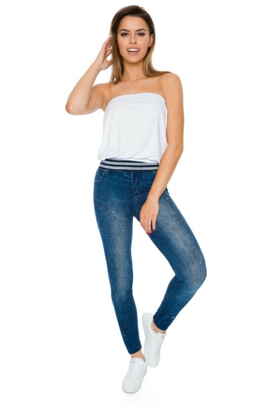 Leggings Denim Imitation